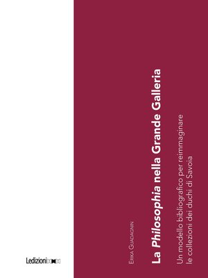 cover image of La Philosophia nella Grande Galleria